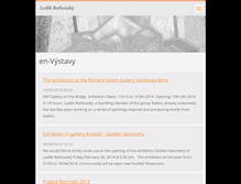 Tablet Screenshot of ludekrathousky.cz